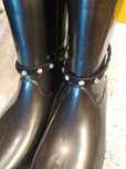 Botins Pretos com brilhantes