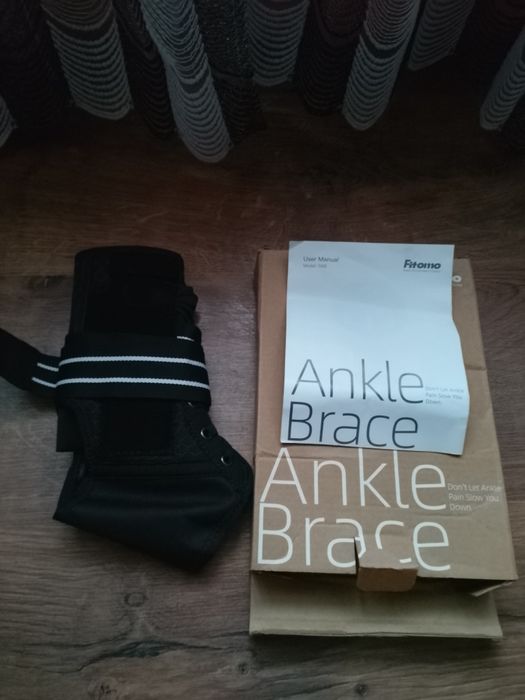 Ортез на щиколотку швидкого шнурування для жінок і чоловіків зі знімни