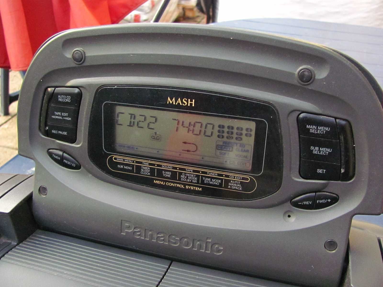 Radiomagnetofon z CD Boombox Panasonic RX-DT75 Cobra