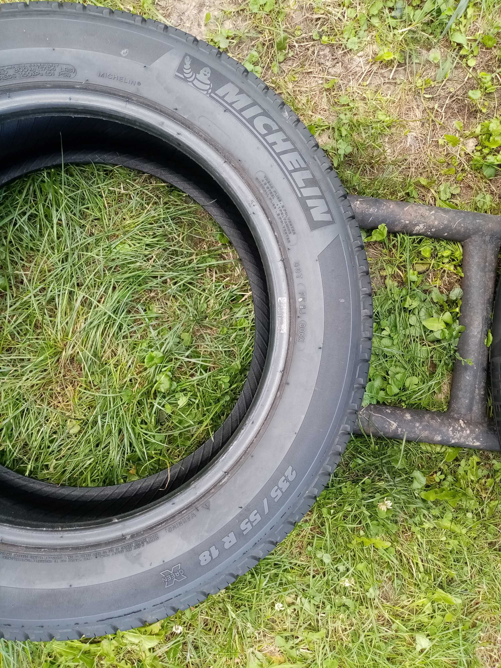 opony letnie 235 55 R 18 r 17 Pirelli Michelin po 2 szt 2021r 7 mm