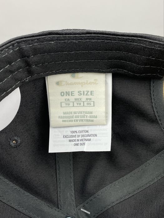 Кепка Champion оригінал темно-сіра бейсболка чоловіча жіноча унісекс