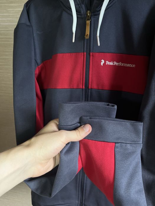 Peak Performance Кофта Зіп Худі Трекінгова Туристична Фліска