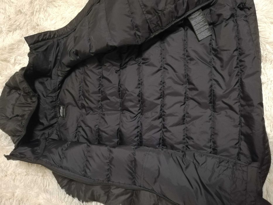 kurtka puchowa Jack Wolfskin M 38 czarna kurtka puchowa M 38 700 cuin