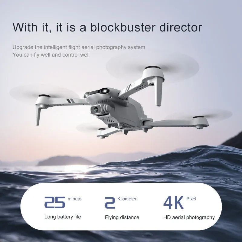 Продам квадракоптер дрон 4DRC F10 4K  GPS Профессиональный Дрон Квадро