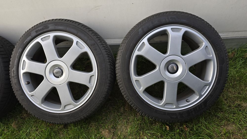 Koła audi avus 18 cali opony zimowe 4szt  5x112