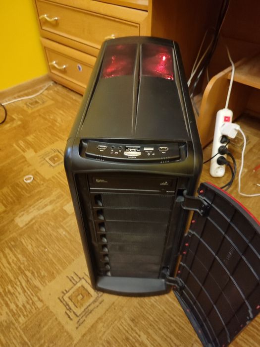 Komputer stacjonarny monitor drukarka głośniki kompletny