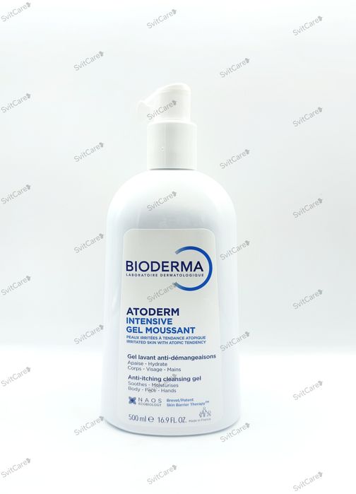 Bioderma atoderm intensive для сухої, атопічної шкіри