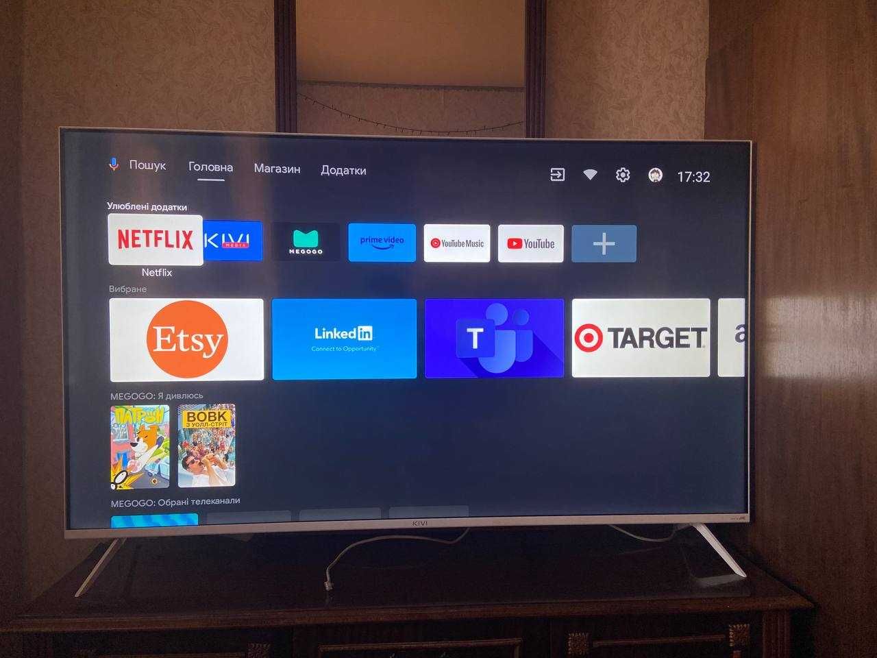 55" UHD Телевізор KIVI 55U750NW Smart TV White