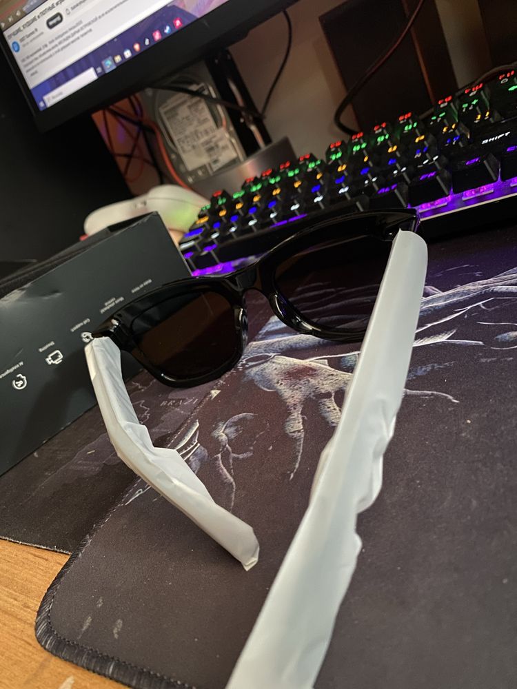 Okulary jak rayban meta wayfarer