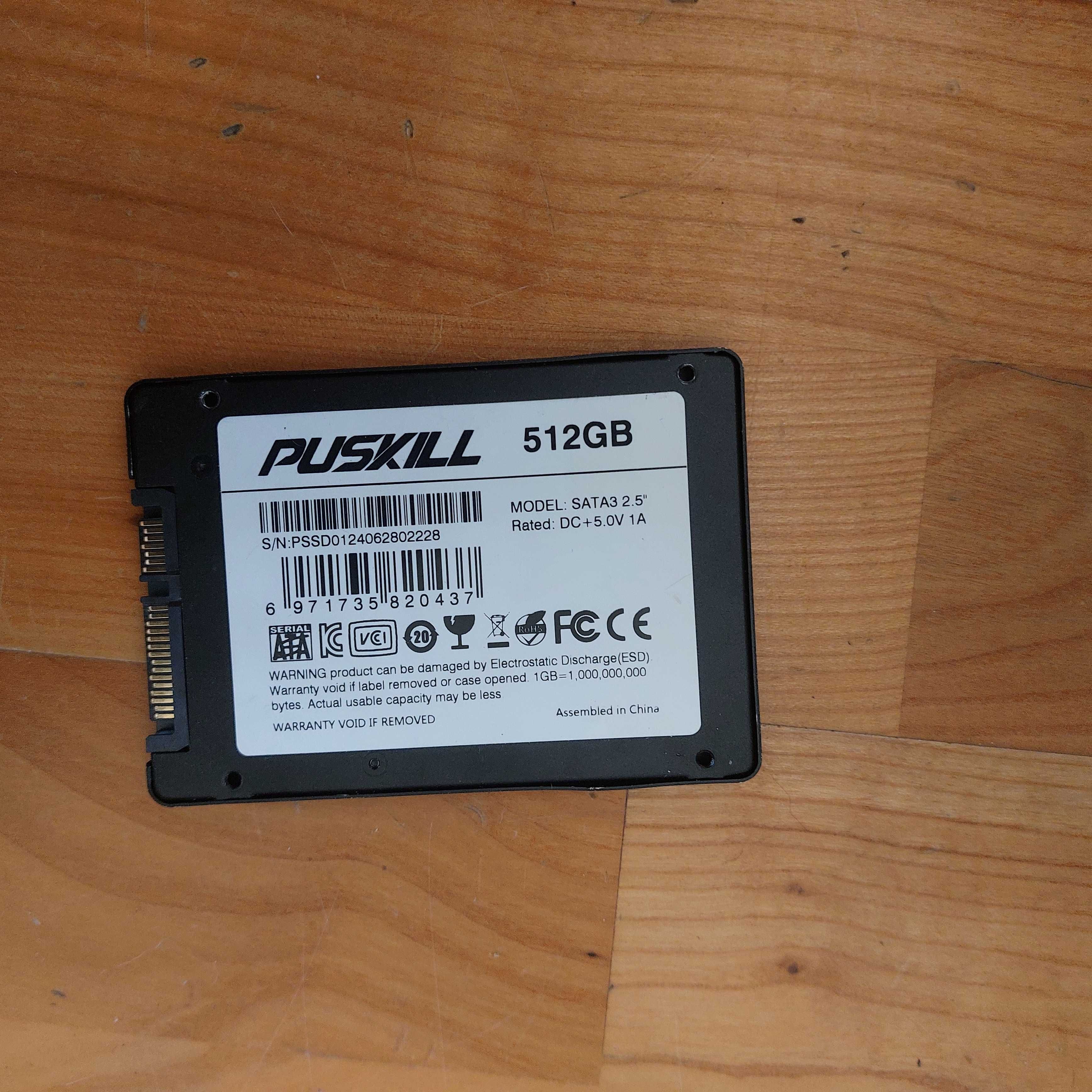 HDD 1TB-500GB-320GB SSD 1TB-512GB Нерабочие