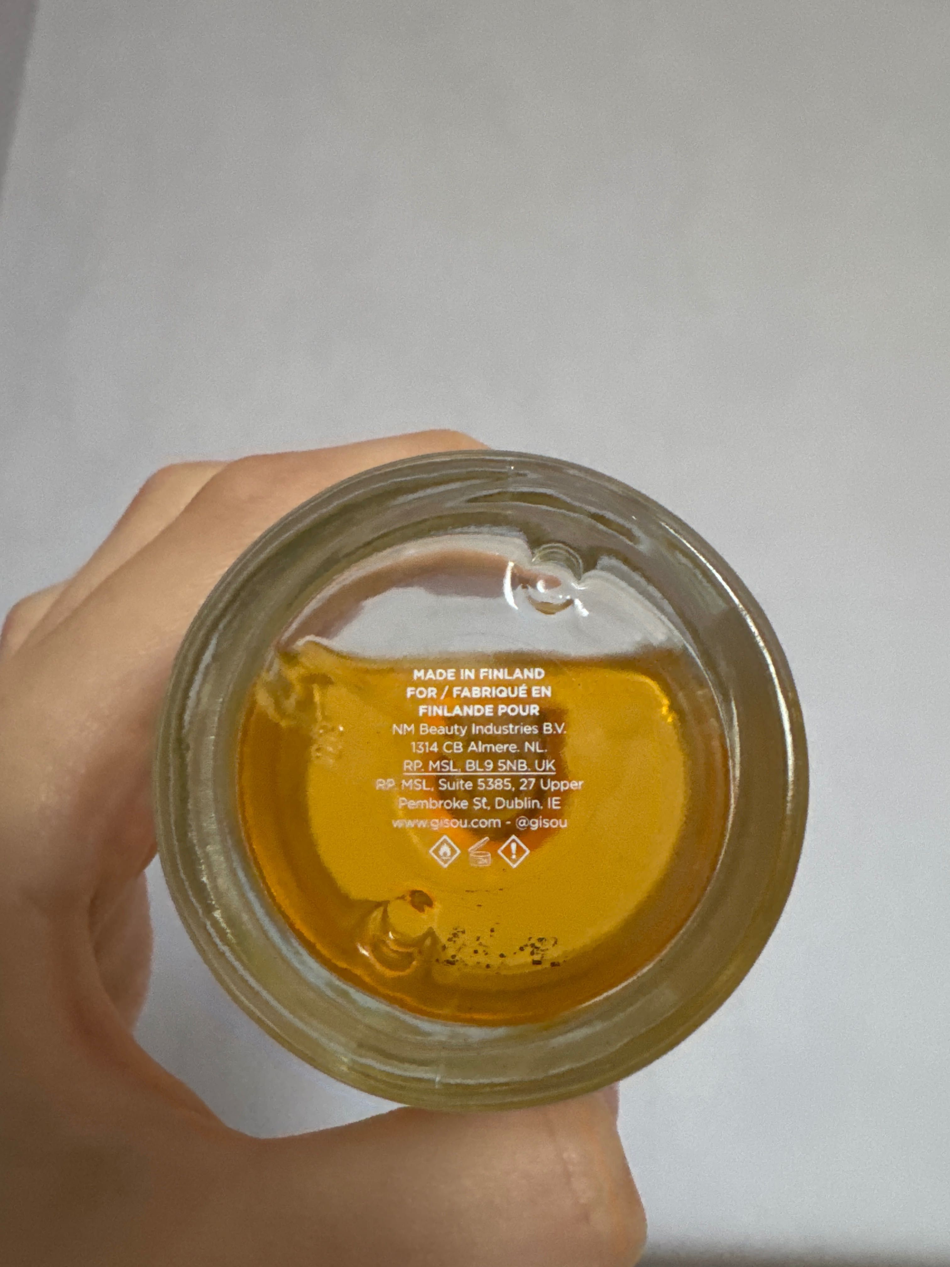 Gisou hair perfume honey infused