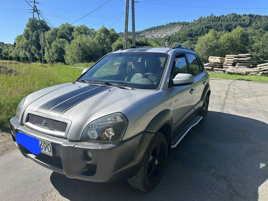 Hyundai tucson 2.0crdi 4x4 klima hak zdrowy 2006r