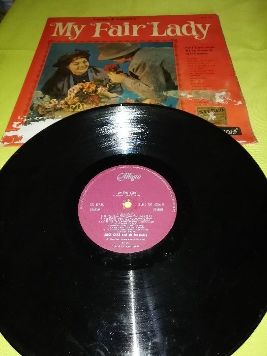 Disco LP My Fair Lady de Lerner & Loewe's