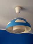 Lampa ikea chmurka skojing + lampka na biurko gratis