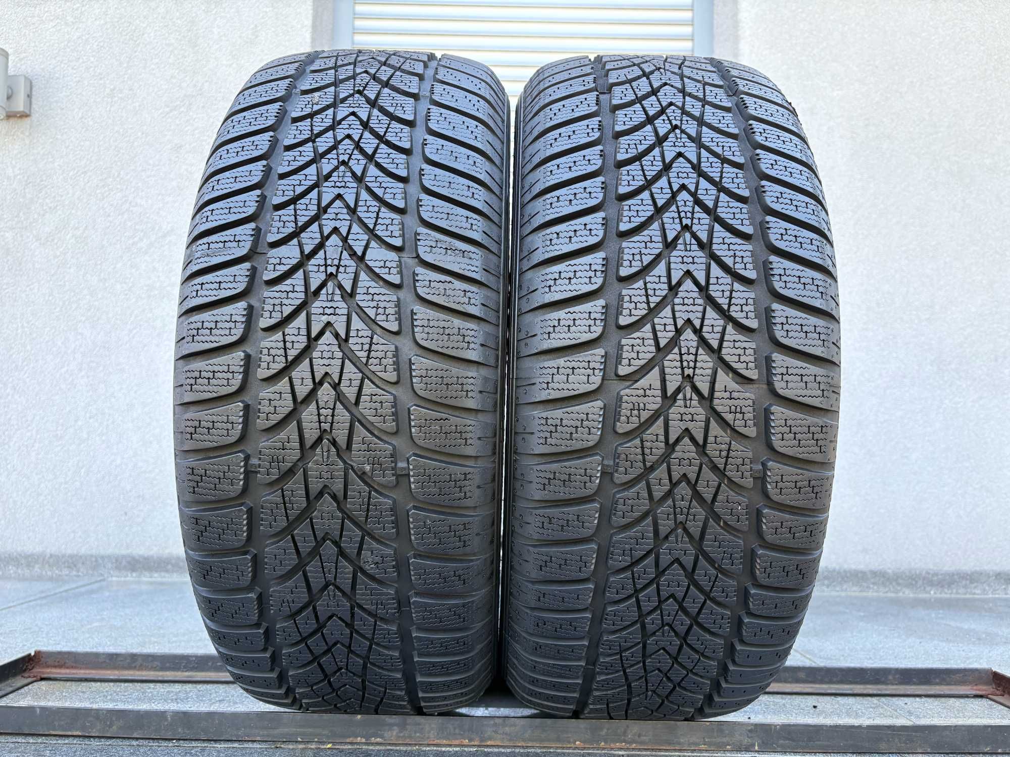 2szt zimowe 225/50R17 Dunlop 8,3mm 2024r świetny stan! Z1312 gwarancja