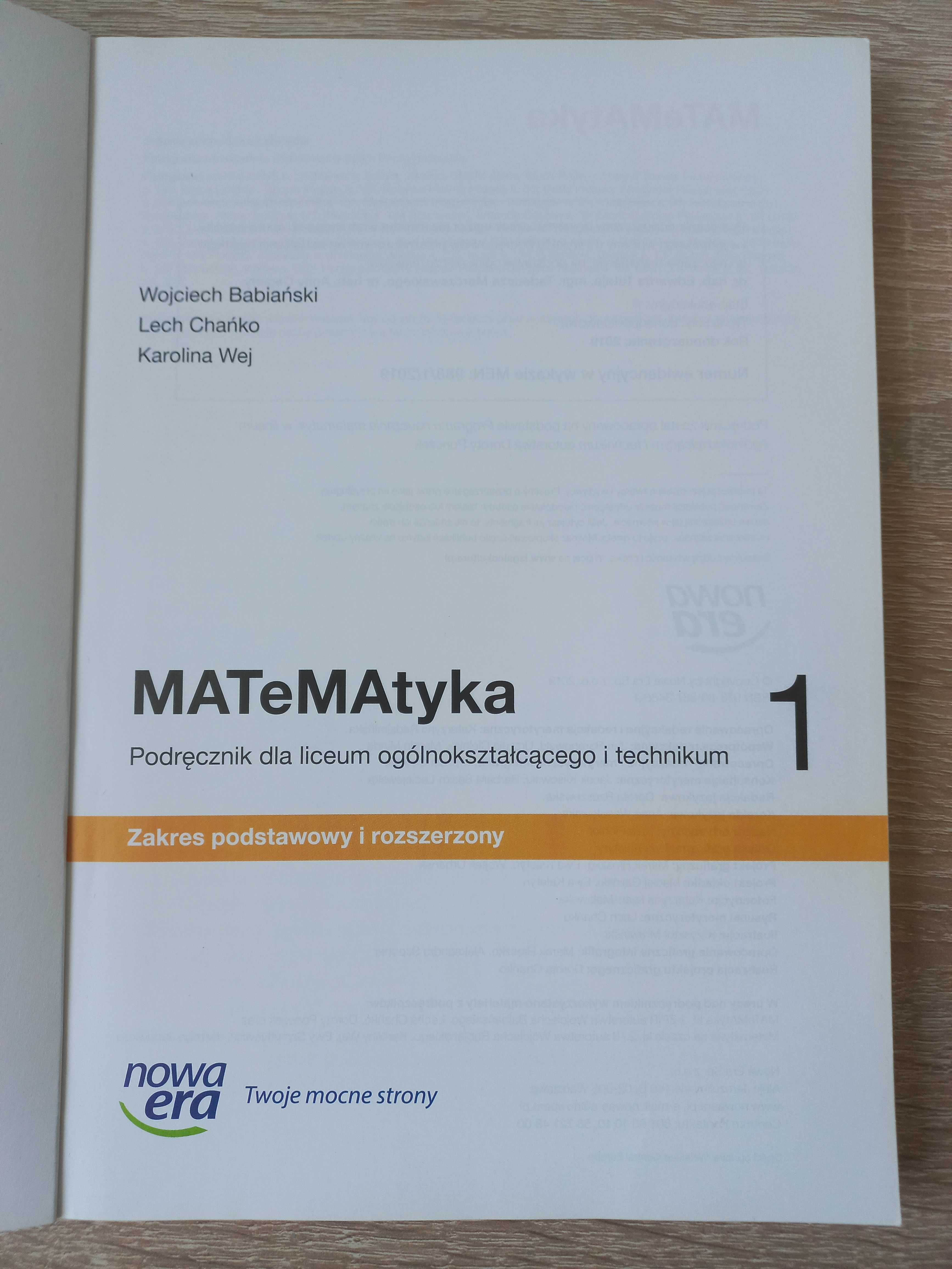 Podręcznik do Matematyki 1