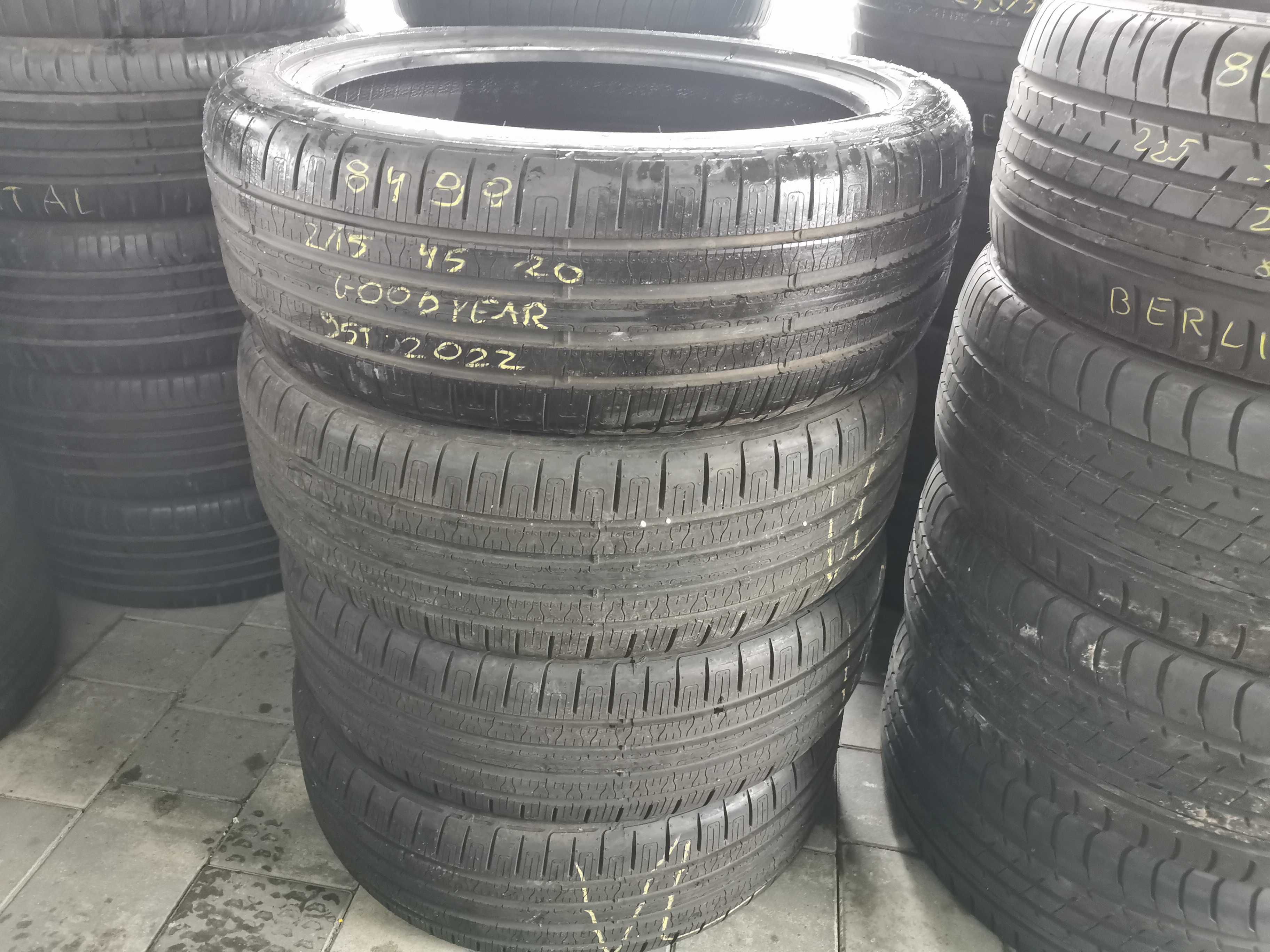 4x2022r Goodyear Efficientgrip Performance 215/45r20 95T XL Rant N8498