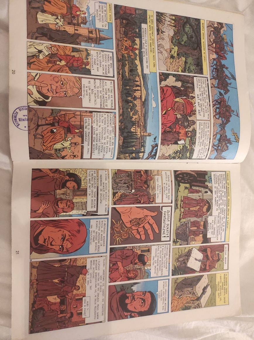 Komiks Vasco Złoto i Żelazo. 1990