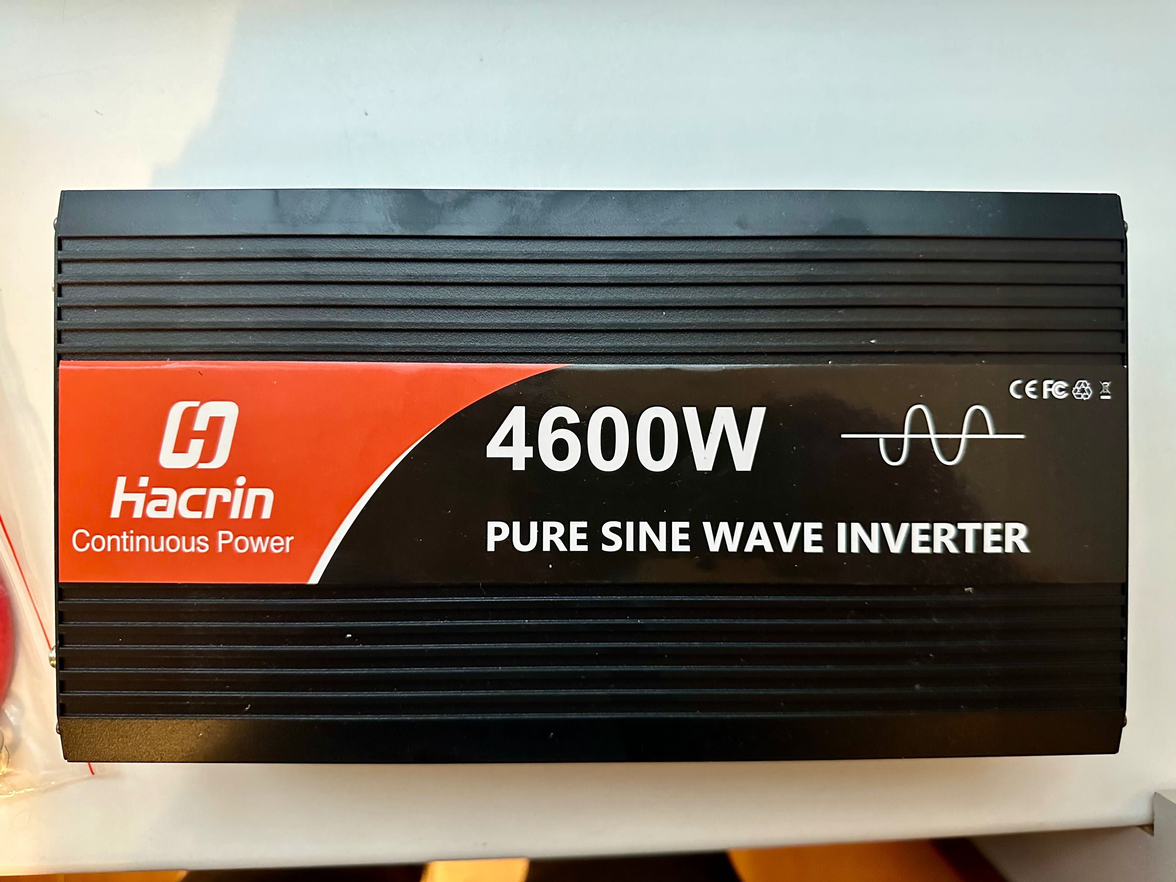 Інвертор перетворювач чиста синусоїда 4600w