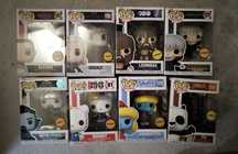 Funko POP Chase 300, Smurfs, Hello Kitty, Kung Fu Panda