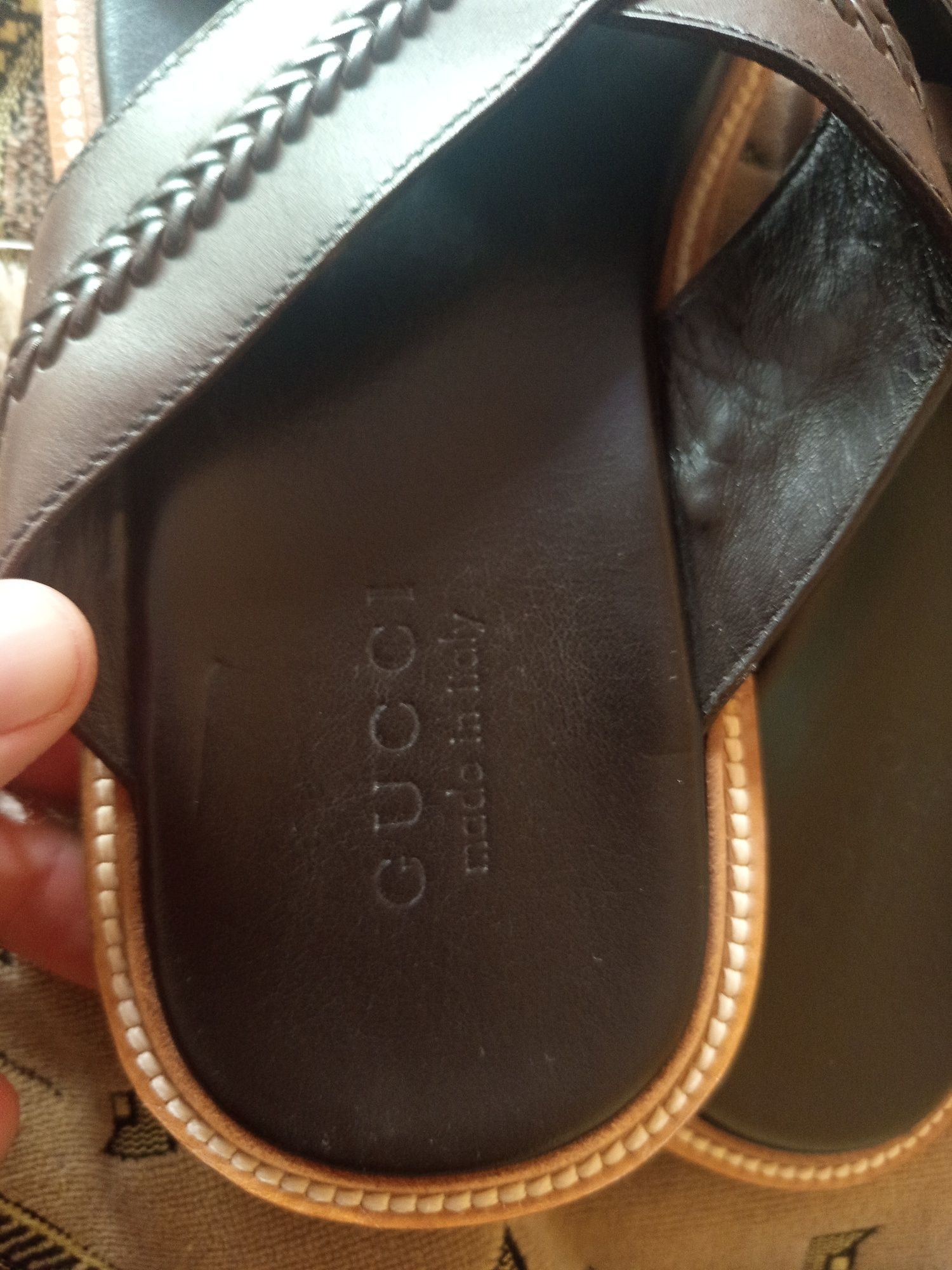 Шлёпки мужские  Gucci