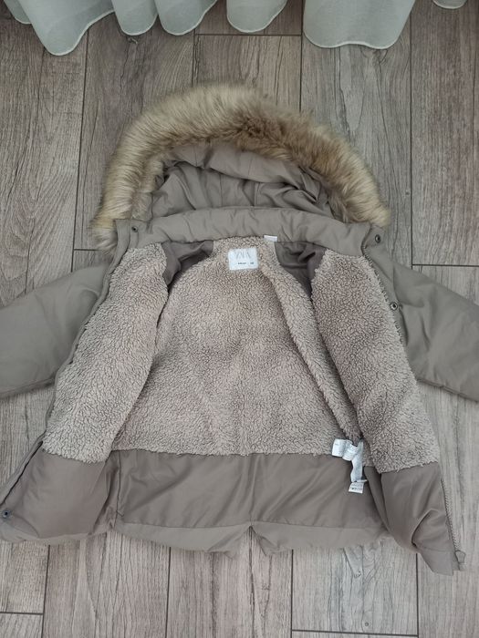 Зимова куртка Zara, пуховик, 110 см
