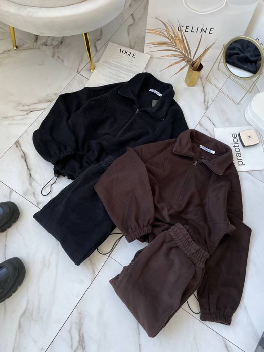 Теплий костюм спортивний жіночий флісовий