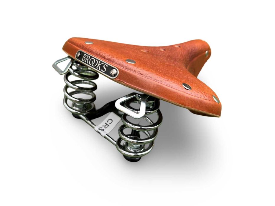 Siodło Siodełko BROOKS B67S Brown Skóra naturalna ORYGINALNE