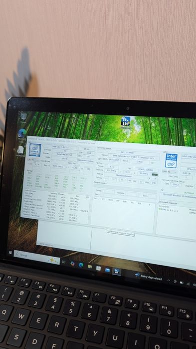Dell 5290 LTE sim 4g latitude 2-1 i5-8350u 8 ram 256 ssd uhd 620