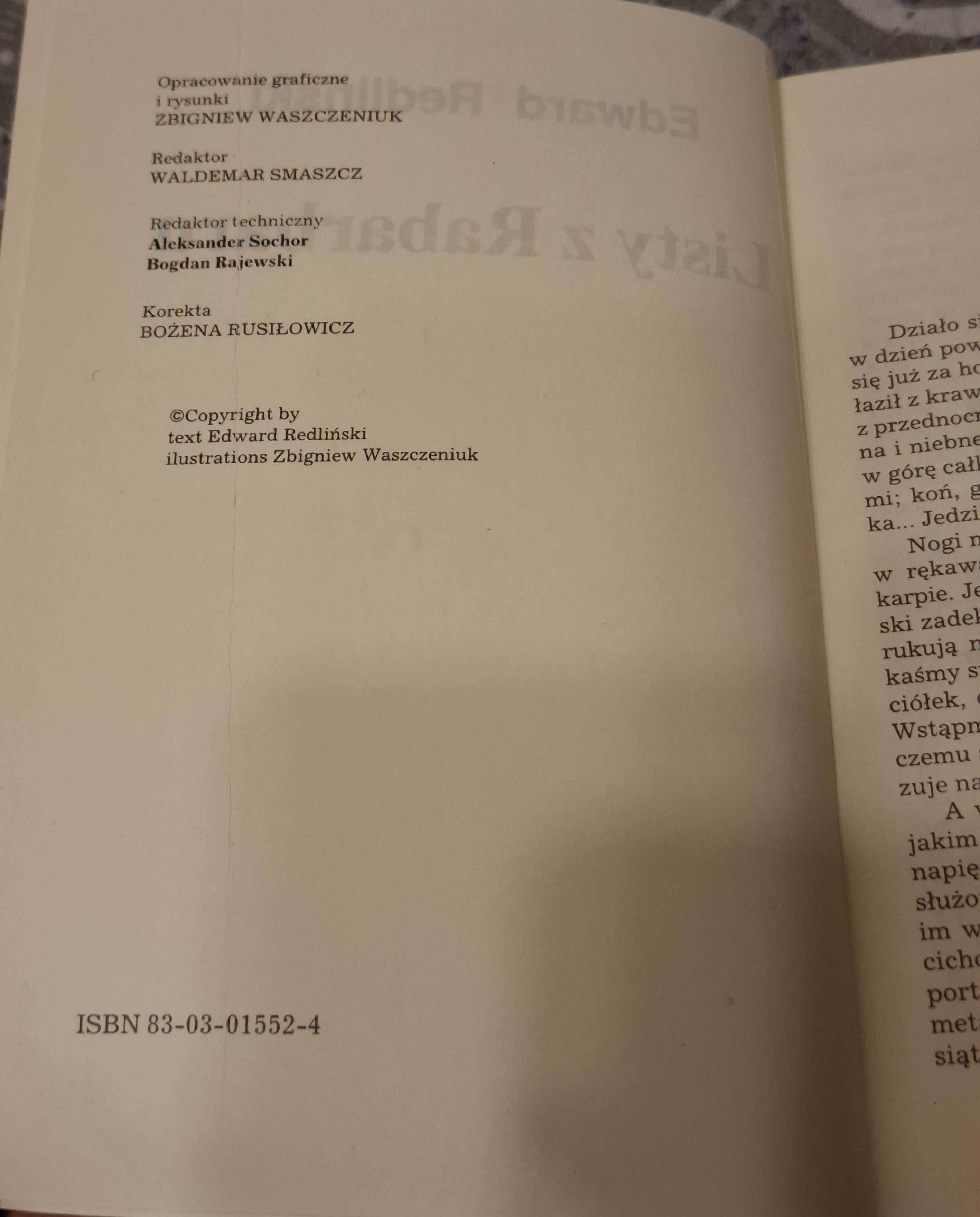 Listy z rabarbaru Edward Redliński