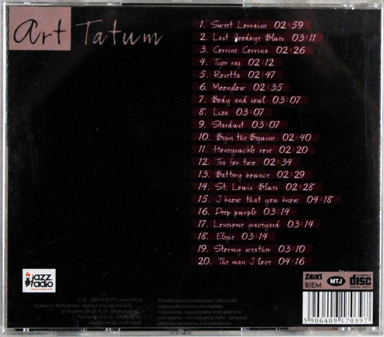 (CD) Art Tatum - Jazz Classics