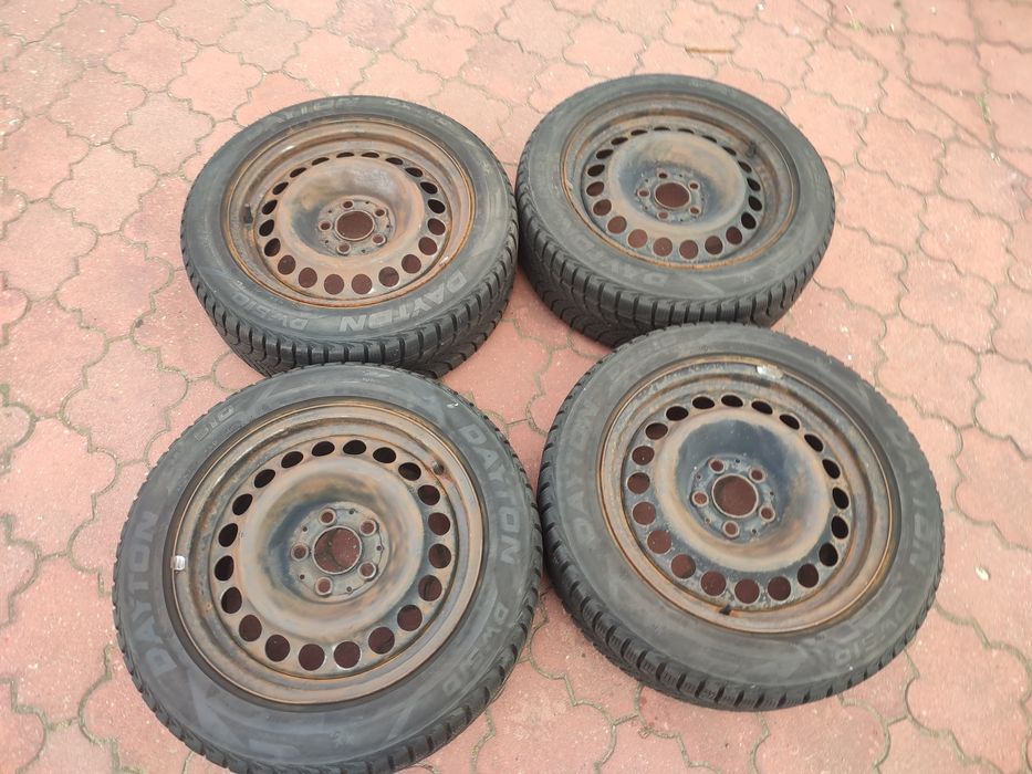 Koła stalowe Mercedes R16 5x112 opony 205/55 zima