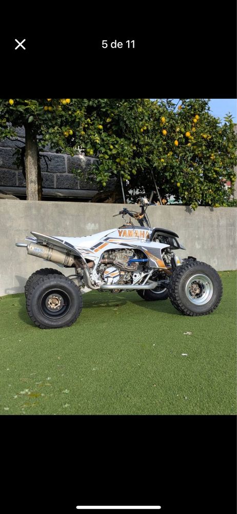 Yfz 450 matriculada negociável
