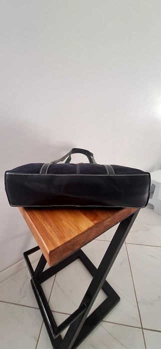 Сумка-тоут чорна замшева ЕSTEE LAUDER