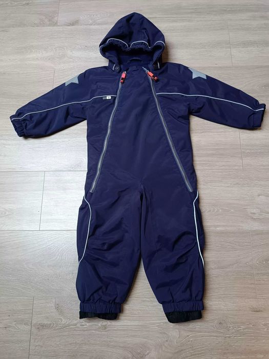 Kombinezon zimowy Thermolite fioletowy kaptur gwiazdki 'Molo' 92