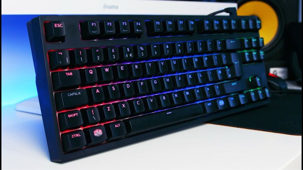 Teclado Cooler Master Masterkey Pro S USB QWERTY US English