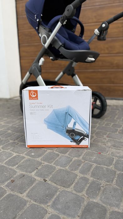 коляску Stokke Trailz 2 в 1 (люлька + прогулянковий блок)