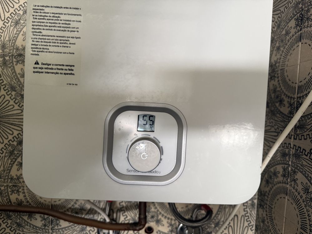 Esquentador vulcano sensor ventilado 2