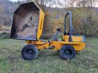 Wozidło 3t TEREX OBRÓT 4X4+KIPER z Norwegii! Idealny stan KUBOTA 1800h
