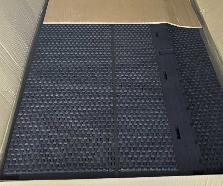 Meble ogrodowe technorattan rattan zestaw do ogrodu stół sofa 2 fotele