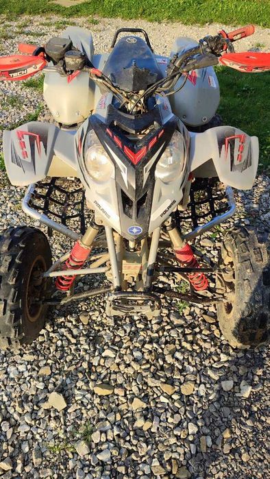 polaris predator 500 czesci silnikowe rama os kola zaplon gaznik kosz