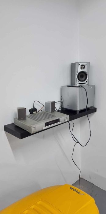 Zestaw Sony Wzmacniacz Subwofer 3 głośniki idealny do garażu