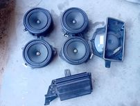 Audi A4 B6 B7 zestaw bosse glosniki wzmacniacz subwoofer