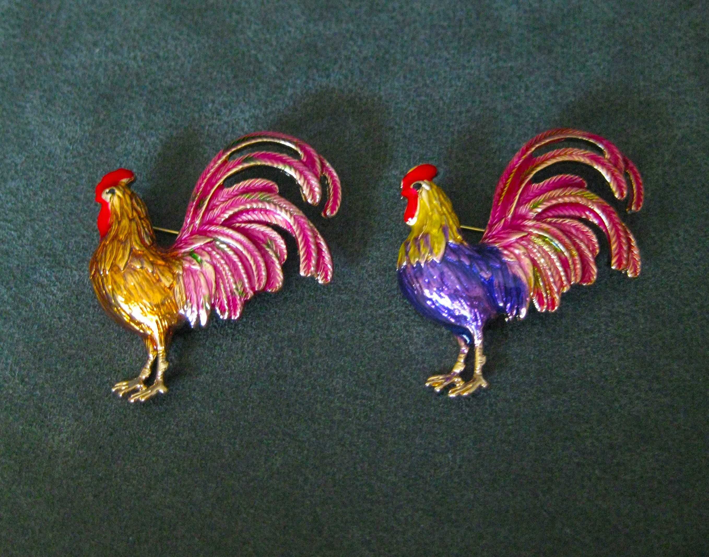 Alfinete / Broche / Pregadeira Galo NOVO