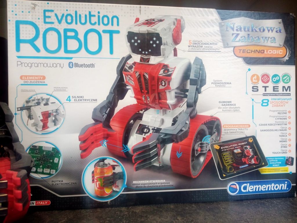Evolution Robot interaktywny na aplikację