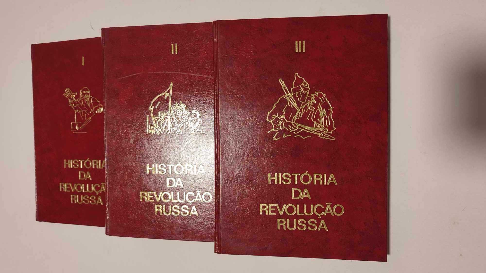 3 volumes da Historia da revolução Russa - 1967
