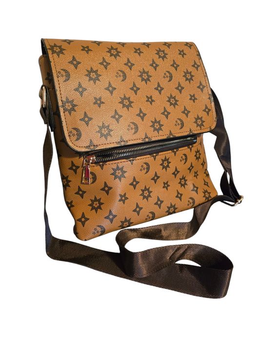 Torba męska na ramię z klapą. Nowa