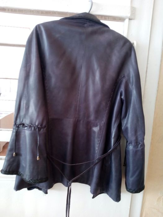 Куртка кожаная 48 размер