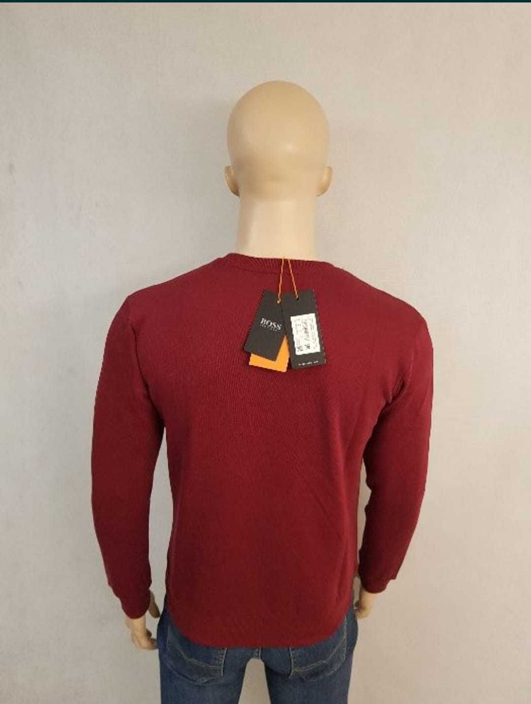 Bluza męska hugo boss okrągła bluzy mały znaczek hit