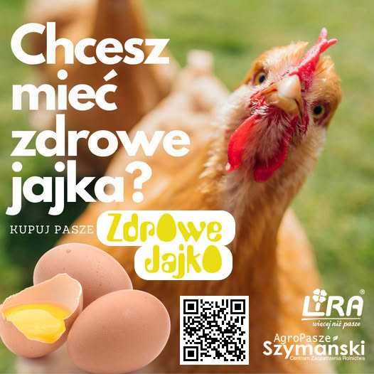 Zdrowe jajko - pasza dla kur niosek. Wsparcie zdrowia 59 zł/25kg